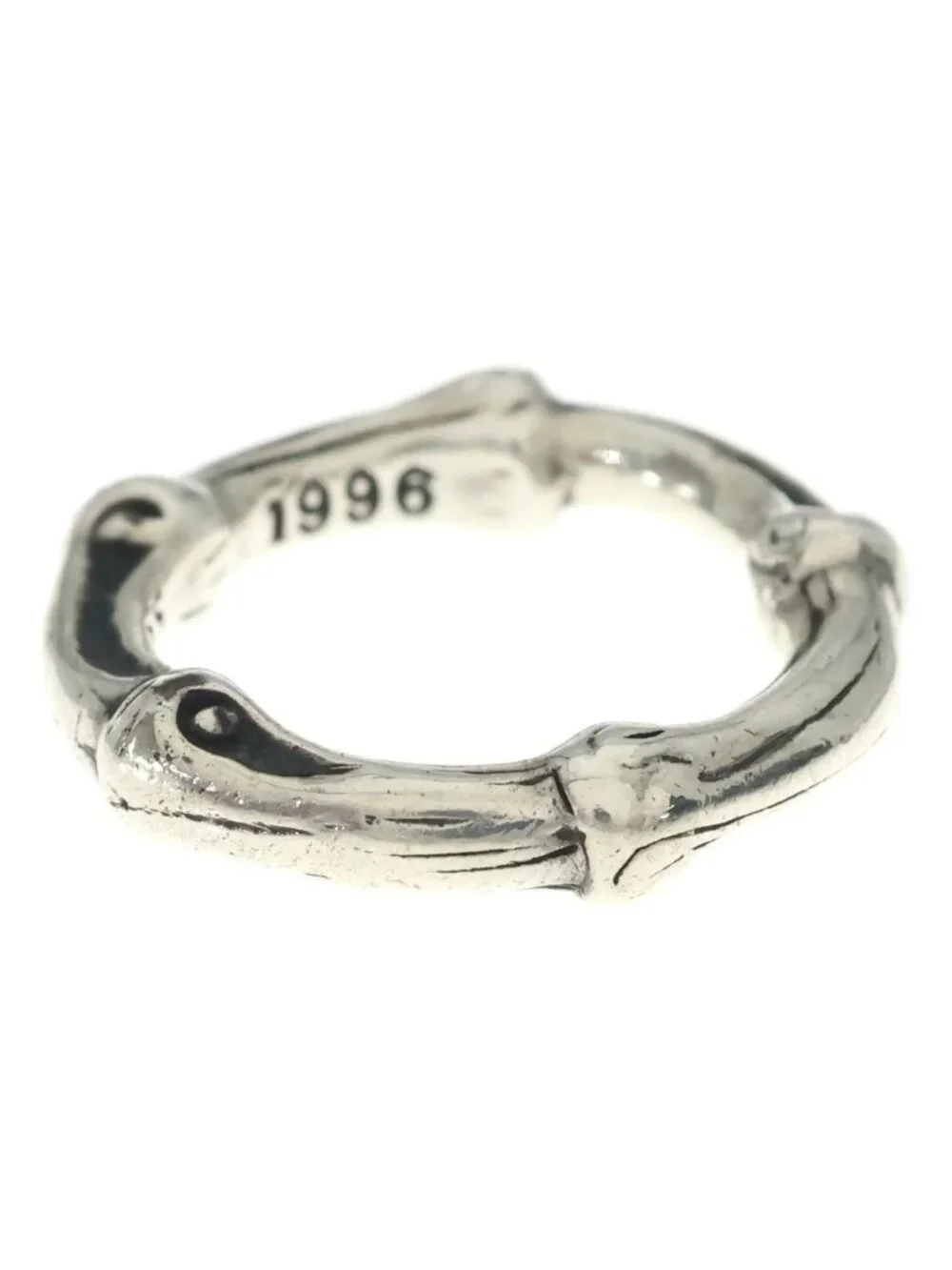 Tiffany & Co Vintage Bamboo Ring Silver